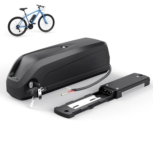 36V 15Ah Ebike Akku mit Smart BMS, E Bike Aakku mit Schnellladegerät, USB-Anschluss, DE-Lager,...