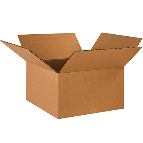 Image of Tape Logic TLHD181810DW Double Wall Boxes, 18 inch x 18 inch x 10 inch, Kraft (Pack of 15)