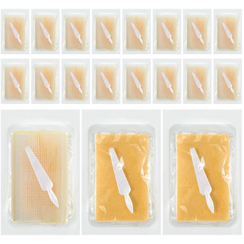 Image of 30 Pcs Surgical Hand Scrub Brush with Sponge Disposable Double Sided Cleaning Scrub Brush for Nails Sensitive Skin Wound Care Doctors Office Cat