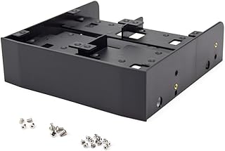 [HDD/SSD Mounting Bracket] - 2.5 Computer Bay Mount Drive Bay Adapter - Floppy Drive Bay Bracket Mounting Kit-size1