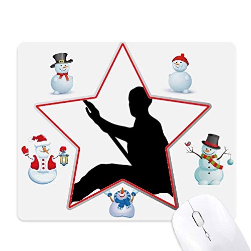 Tapis de souris Shaolin Stick idée cadeau Noël culture et famille