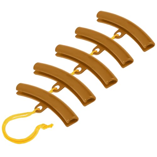 Image of 5PCS Car Tire Changing Rim Protector, Automotive Tire Changer Guard Edge Saver Tool, 5.91 Inch Wheel Rim Protector, Fixing Tyre Rim Protective Cover for Car Motorcycle Bike (Yellow)