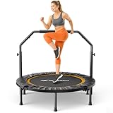 MERACH Trampoline Fitness - 102cm/122cm Mini Trampolines Pliables Charge maximale 330 LB, ...