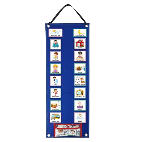 Tableau visuel pour enfants pour grandir en confiance chaque jour