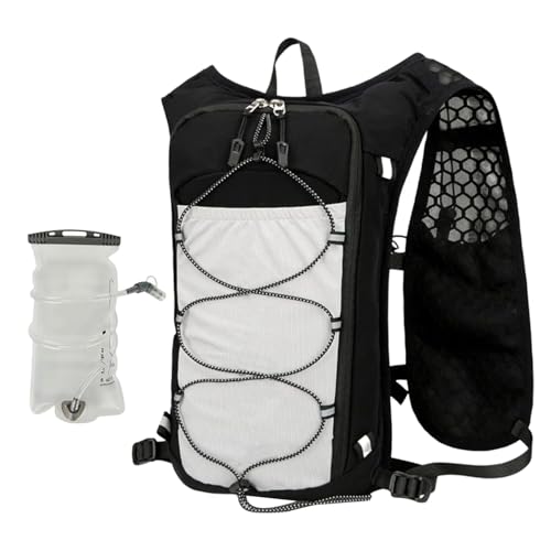 Poche d'eau de 1,5 L intégrée sur un gilet d'hydratation léger pour éviter la soif en trail