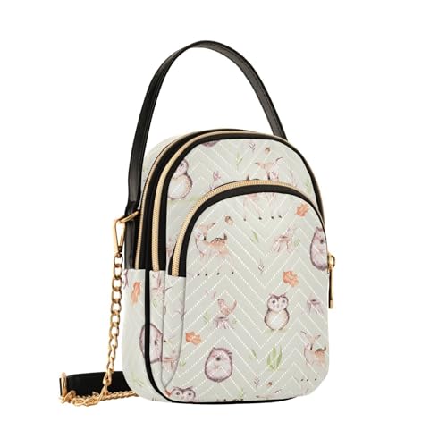 Sac à main animal lapin et renard pour sorties et balades citadines