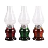 vendita lampada ad olio antica L'intensità della luce può essere regolata: regolare la rotazione, ruotare in senso orario e regolare l'intensità della luce. In condizioni di scarsa illuminazione, simula l'effetto di sfarfallio della luce