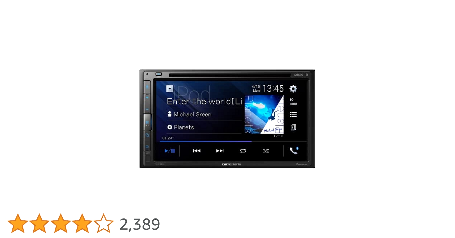 最終値下げ‼️カロッツェリアFH-6200DVD DVD/CD/USB Amazon.co.jp: Pioneer FH-8500DVS Display Audio 6.8