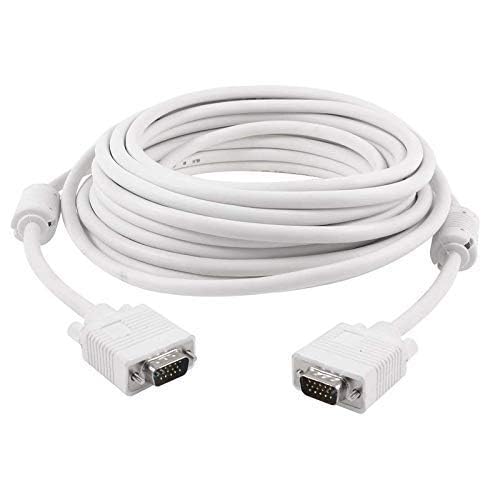 IDELEC 10 Meter VGA Male to VGA Male Cable 15 Pin Vga Cable for Projector, Laptop, CCTV, Computer, Gold, White (B0CZTJ2SVL) Amazon Price History, Amazon Price Tracker
