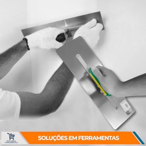 Desempenadeira De Aço Inox Galo 309/01 40cm Massa Corrida