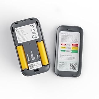 Airthings 325 Corentium Home 2 Smart Digital Radon Detector - Portable and Easy-to-use Radon Testing with Bluetooth connectivity and Humidity & Temperature Sensors