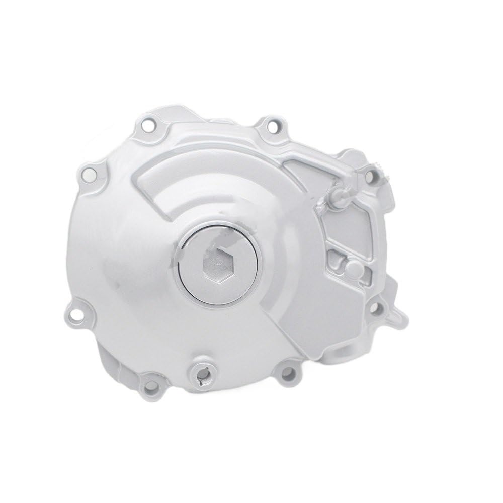 Per la copertura dello statore del motore Per Moto Argento Sinistra per Motore Statore Carter Manovella Copertura Della Cassa Per YAMAHA YZF-R1 YZF R1 2015-2017 2016