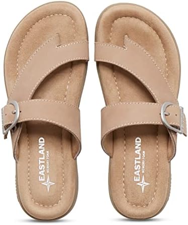 Eastland Women's Tahiti II Sandal, Light Grey, 11 | Image 4