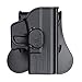 OWB Holster for Glock 26 27 33 (Gen 1-4) - Index Finger Released | Adjustable Cant | Autolock | Outside Waistband Carry | Lightweight -Right Hand