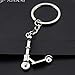 Focisa Keyrings Keychains Damen Key Ring Herren Key Chains Hochwertiges Metall Scooter Skateboard Schlüsselanhänger Auto Schlüsselanhänger Zubehör Schlüsselanhänger Mode Tasche Charm Unisex Schmuck