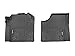 WeatherTech Custom Fit FloorLiners for 567, 579, T680, T880, W990-1st Row (4416251V), Black