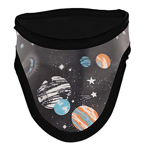 Thyroid Shield/Collar .50mm Pb Lightweight Radiation Protection with PVC Easy Clean Color Planets