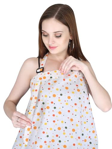 Image of Switchon Feeding Apron Cover Maternity Cover 100% Cotton Maternity Breastfeeding Multipurpose for Mothers