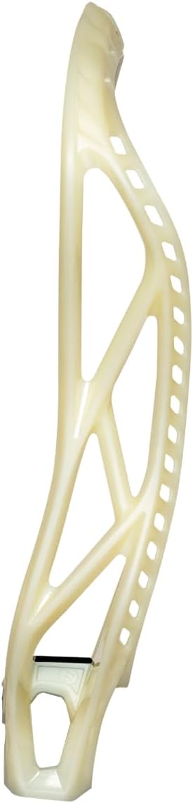 Warrior Evo QX2-D Unstrung Lacrosse Head-Natural (Bone White)