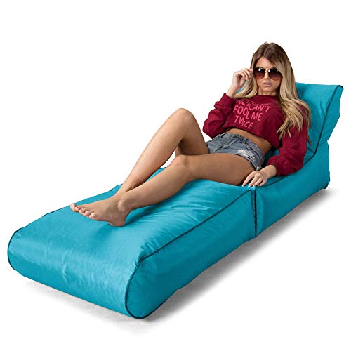 Big Bertha Original, Liegestuhl Sitzsack, Sessel, Outdoor, Aqua – Bild 4