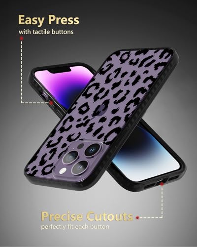 Coque iPhone 13 Pro Max léopard protection militaire anti-chute