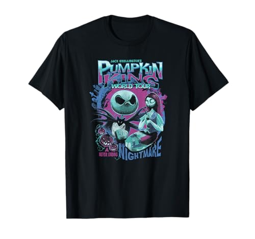 T-shirt Disney L'Étrange Noël de monsieur Jack coton doux et durable