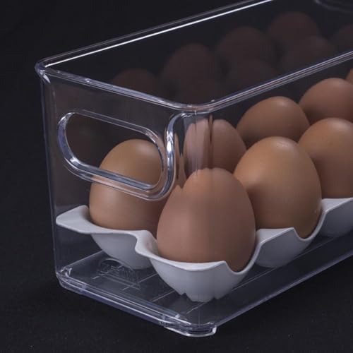 Organizador Porta Ovos 10X30 cm Plasútil