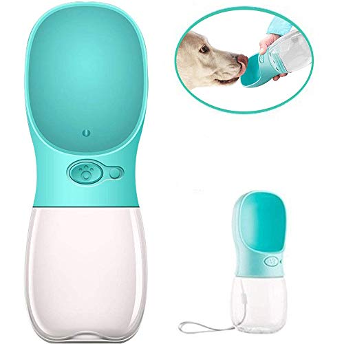 AINAAN Dog Bottle Leak Proof Portable Puppy Water Dispenser with Drinking Feeder