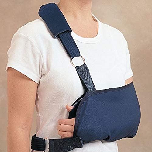 Shoulder Immobilizer Large Eligible per VAT Relief in the UK Fixed Position Sling Brace per Recovery Padded Strap Pain per Joint and Muscle Discomfort Dislocation & Bone Fracture