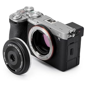 VILTROX 28mm f4.5 Pancake Lens for Sony E, Full Frame Lens for Sony e-Mount
