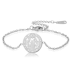 Saint Benedict Bracelet - Silver