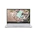Price comparison product image ASUS C425 14" Chromebook - Intel Core i5 8th Gen CPU - 8GB RAM - 32GB SSD - Chrome OS  Silver  Renewed