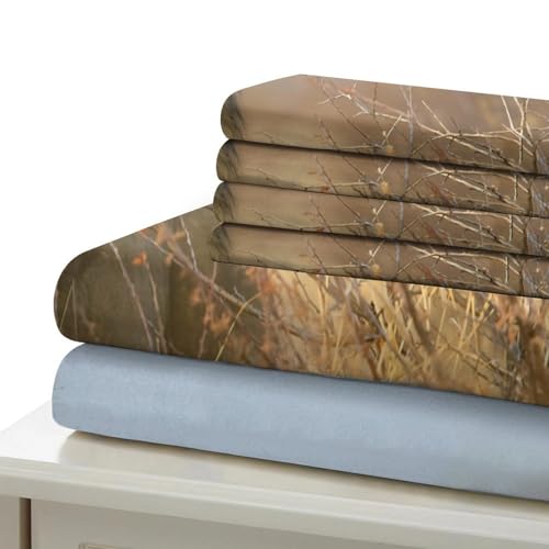 Housse de couette lion anti-acarienne pour literie single microfibre 140x200 - 7