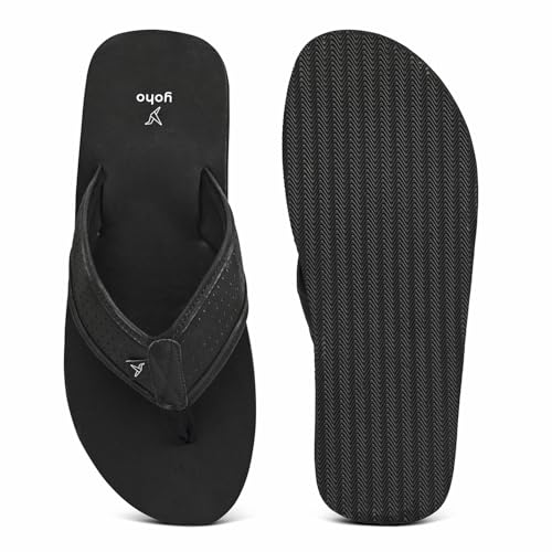 Image of YOHO Bubbles Men Ortho slippers | Soft comfortable and stylish flip flop slippers for Men in exciting colors |Lightweight | Anti Skid | Daily Use Chappal