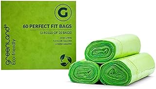 Greenland Eco-friendly Bin Liners Compatible with Brabantia (60 Bags, Code G)
