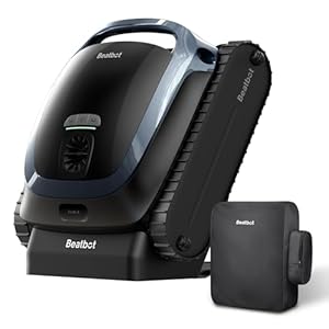 Beatbot AquaSense 2 Poolroboter Set mit Original-Abdeckung, Akku Poolsauger mit Oberflächen-Parkfunktion, Poolreiniger Boden und Wand, Doppelte Reinigung der Wasserlinie