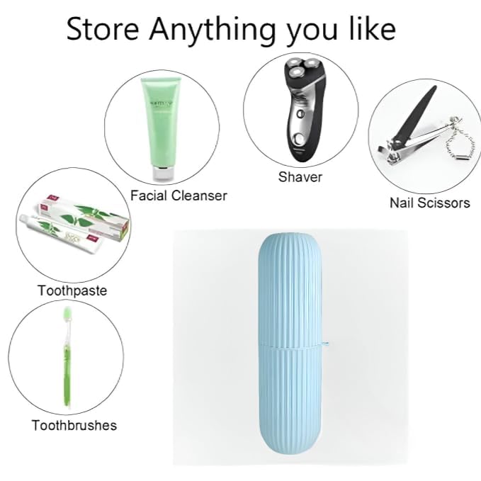 Image of Wall Mounted Soap Box with Flip Cover and Drain Tray | Detachable Inner Support | Adhesive Sticker Installation | ABS Soap Holder for Bathroom (Travel soap Combo-White)