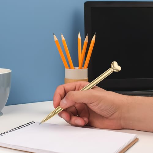 Bolígrafos metálicos multifunción SHINEOFI dorados para estudiantes y oficina ergonómicos 4