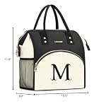 Personalized Monogram Lunch Bag for Women Insulated Reusable Gift Tote - Image 2