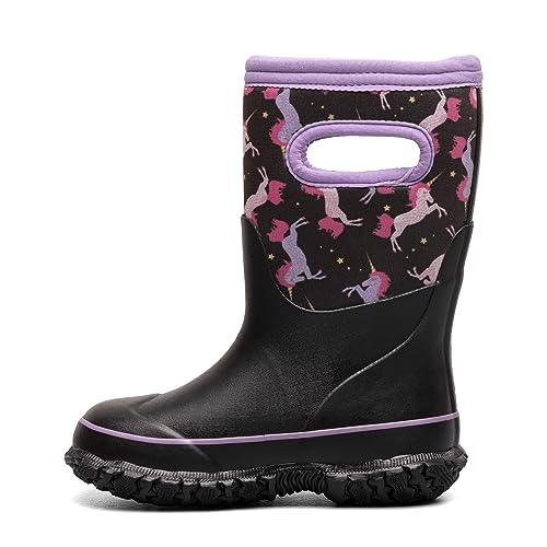 Image of BOGS Grasp Kids Waterproof Rain Boots, Insulated Winter Snow Boots