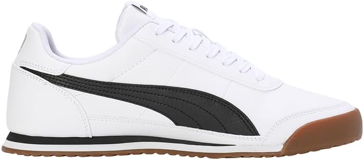 Puma Unisex Turino II Sneaker, Navy-Alpine Snow-Gum, 6 UK