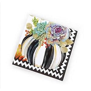 Mackenzie childs autumn naturals cocktail paper napkins  urban country home decor