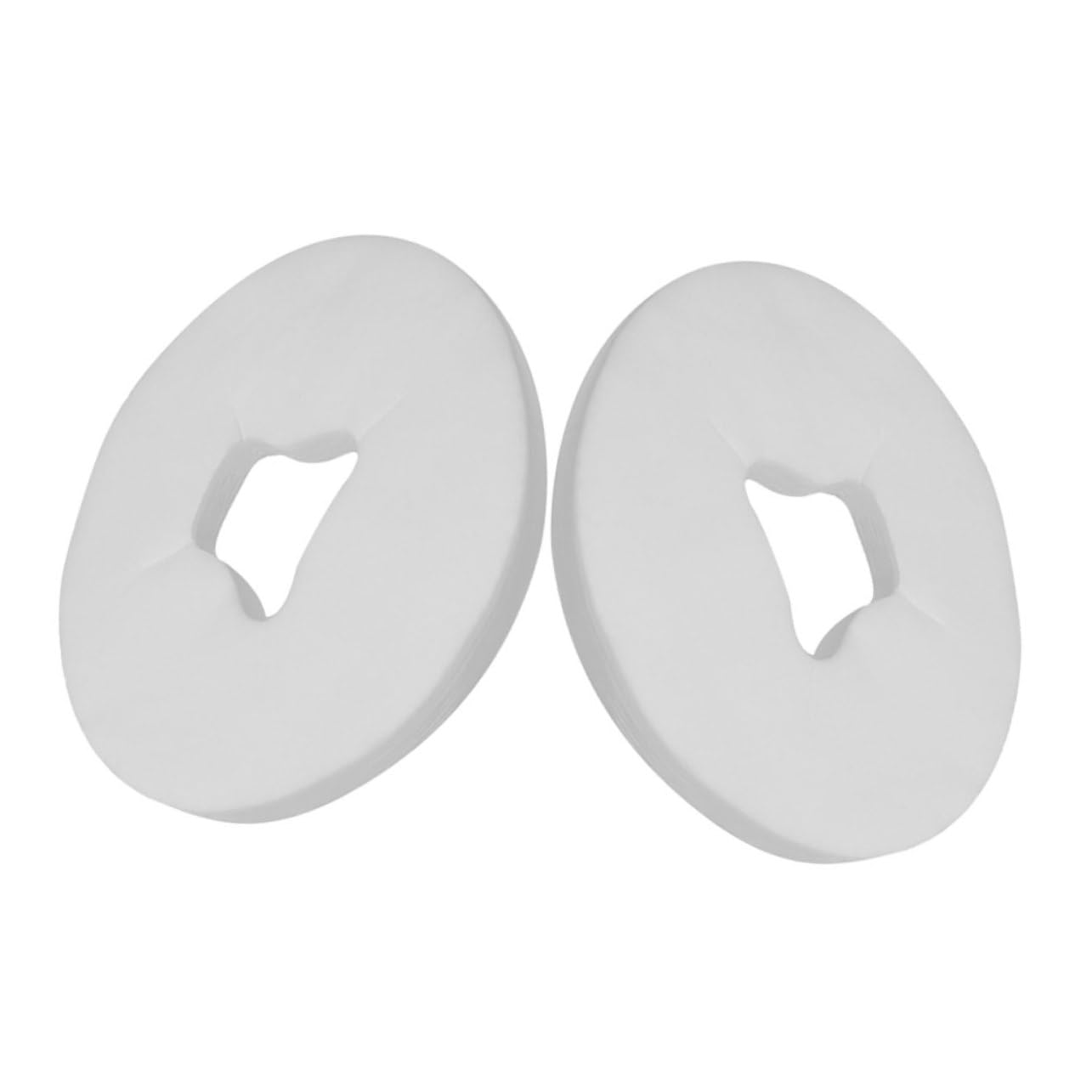 Baluue Soft Massage Table Sheets Flat Nonwoven Face Headrest Covers Breathable Cradle Pads for Massages