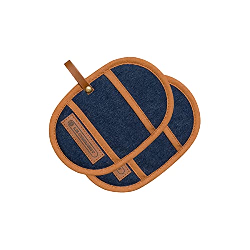 Le Creuset Presine, Set di 2, Antimacchia, Denim