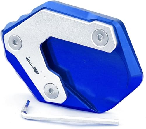 Béquille de pour moto BMW F850GS 2018-2019 avec extension de plaque bleue