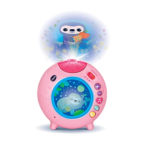 Veilleuse bébé musicale haut de gamme VTech Rose, projection céleste féerique - 6