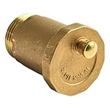 YobiLife Messing Auto Entlüftungsventil 1/2 Zoll 3/4 Zoll 2,5 cm Außengewinde für Solarwarmwasserbereiter System Heizung Kühlung Luft Expansionsventile (3/4 Zoll)