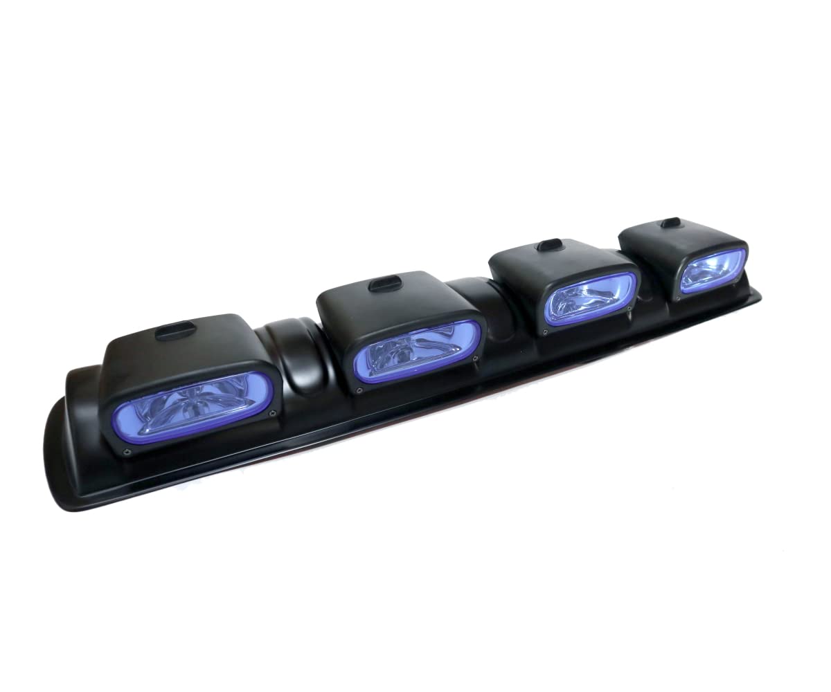 Amazon | 4連ルーフランプ 作業灯 オフ車 四駆 ジムニー プラド