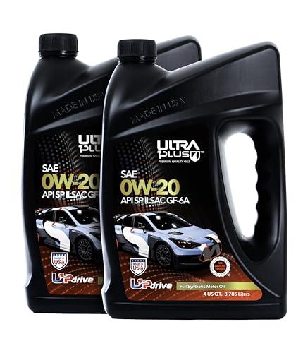 Image of SAE 0W-20 Full Synthetic Motor Oil API SP ILSAC GF-6A 2 Gallons