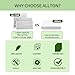 Allton C950 Toner Cartridge Compatible C950X2KG C950X2YG C950X2MG C950X2CG Toner Replacement for lexmark C950 X950 C952 X952 X954 C950de X952dte X950de X954dhe Printers (4-Pack)